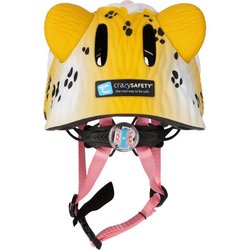 Casco de bicicleta - CRAZY SAFETY - Leopardo - Talla S (49-55 cm)