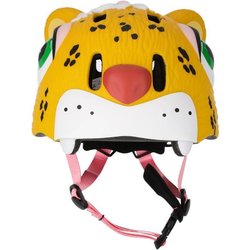 Casco de bicicleta - CRAZY SAFETY - Leopardo - Talla S (49-55 cm)