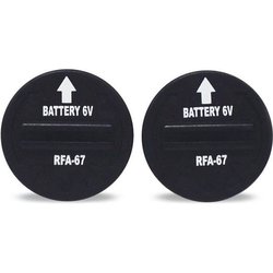 PetSafe - Lot de 2 Piles RFA-67 (6V) - Compatible Collier de Dressage,