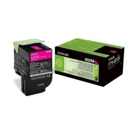 Lexmark Toner 802M - 80C20M0 - Magenta - 1.000 pagina s
