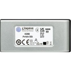 Unità SSD esterna - KINGSTON - XS2000 - 500 GB - USB 3.2 (SXS2000 / 50