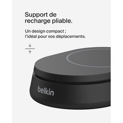 Support de charge magnétique - BELKIN - Qi2 - 15W - Noir