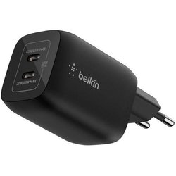 BELKIN 65W USB-C Dual Port Wandladegerät - Nintendo Switch 2 - Schwarz