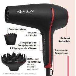 Smooths Smoothstay Revlon RVDR5317 - Infused with coconut oil + volumm