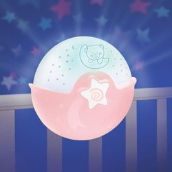 Luce rilassante e proiettore - INFANTINO - Lampada proiettore - Rosa