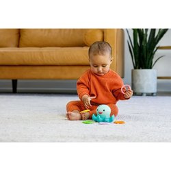 Badespielzeug - INFANTINO - Leuchtender Badekrake mit Ringen