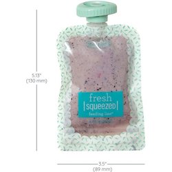 Gourdes réutilisables - INFANTINO - Pack 25 - 100 g - Compatibles Sque