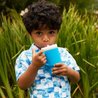 My first cup - INFANTINO - Silicone - Ocean blue