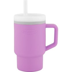 Mijn eerste beker - INFANTINO - Siliconen - Lila mauve