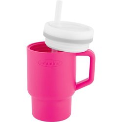 Ma premiere tasse silicone - INFANTINO - 255 ml - Bubble gum