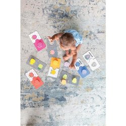 Formenpuzzle - INFANTINO - 315195 - Sensorik - 24 Teile