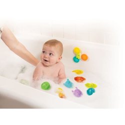 Bath set - INFANTINO - 315341 - 11 pieces - Silicone