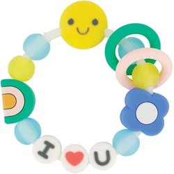 Friendship Teething Bracelet - INFANTINO - 316773 - Silicone - I love 