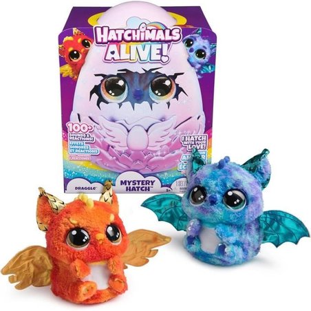 SPIN MASTER DRAGGLE HATCHIMALS ALIVE SECRET HATCH