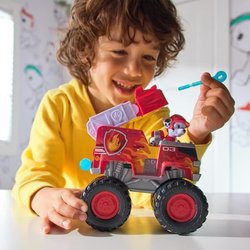 VEICOLO SPIN MASTER + RUOTE DI SOCCORSO FIGURINA MARCUS Paw Patrol