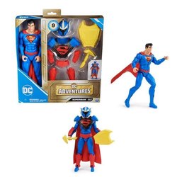 PACK FIGURA SUPERMAN 30 CM + ACCESORIOS DC Aventuras