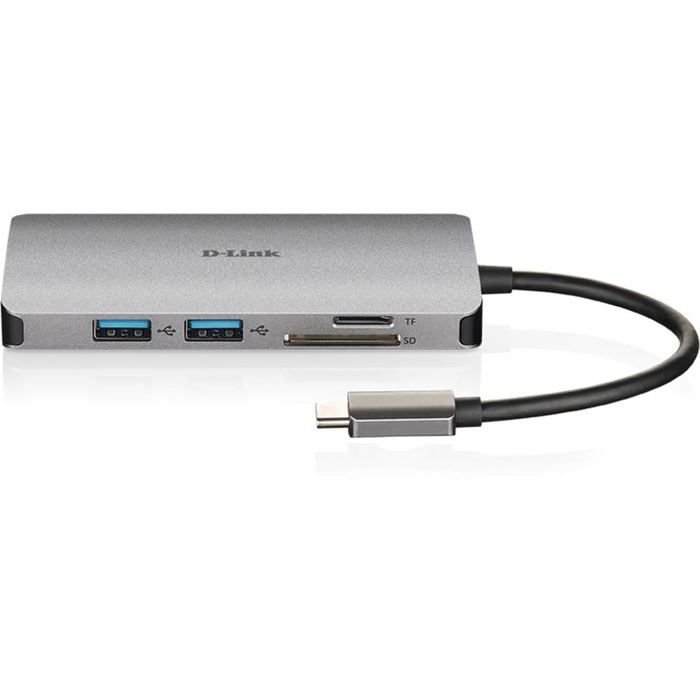 Station d accueil - D-LINK - DUB-M810 - USB-C / Thunderbolt 3 - HDMI -
