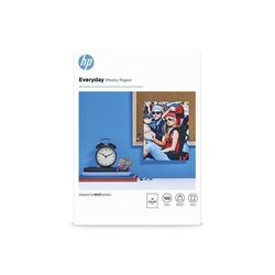 Papier photo brillant HP Everyday - 100 feuilles/A4/210 x 297 mm - Pol