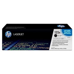HP 125A Genuine Black LaserJet Toner (CB540A) for HP Color LaserJet CM