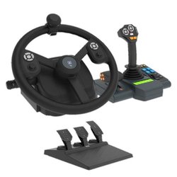 Lenkrad für Farmsimulation - HORI - PC - 340 mm - 900° Drehung - 76 Ta