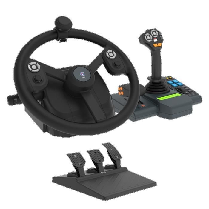 Volante per simulazione agricola - HORI - PC - 340 mm - Rotazione 900°