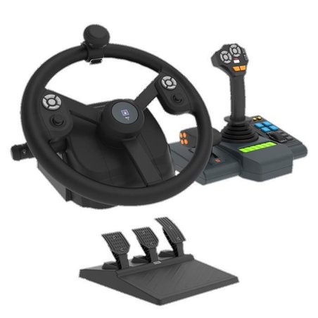 Volante per simulazione agricola - HORI - PC - 340 mm - Rotazione 900°