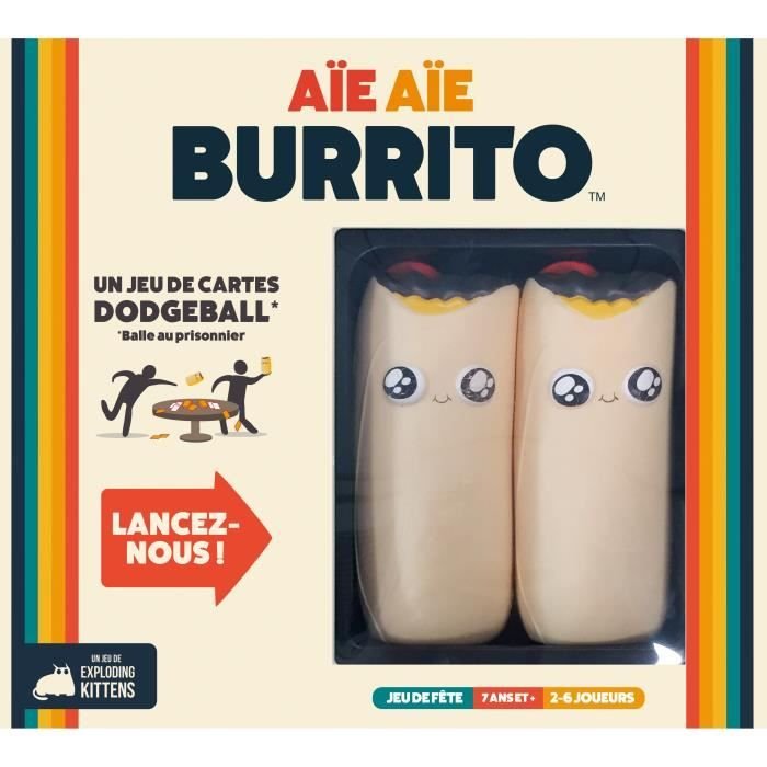 Asmodee - Aie Aie Burrito - Leeftijd: 7+ - Aantal spelers: 2-6