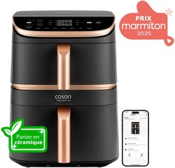 COSORI Olievrije Friteuse - Turbo Tower Pro Smart - 10,8L Capaciteit -
