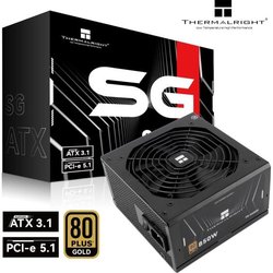 Modulaire PC-voeding - THERMALRIGHT SG850 - 80+ Goud - Zwart