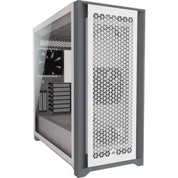 CORSAIR 5000D Airflow PC Case - ATX Mid Tower Tempered Glass - White (