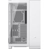 PC case - CORSAIR - 6500X Tempered Glass Mid-Tower Dual Chamber - Whit