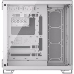 PC case - CORSAIR - 6500X Tempered Glass Mid-Tower Dual Chamber - Whit