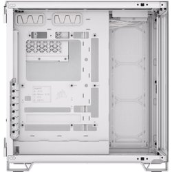 PC case - CORSAIR - 6500X Tempered Glass Mid-Tower Dual Chamber - Whit