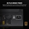 Netzteil - CORSAIR - CX750 - 80 PLUS Bronze ATX Power