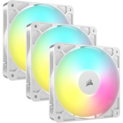 Packung mit 3 120-mm-ARGB-Lüftern  CORSAIR  RS120  Weiß