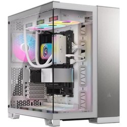 Boîtier PC - CORSAIR - CC-9011285-WW - 6500X Mid - Tower PC Case, Whit