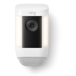 Telecamera di sorveglianza - RING - Spotlight Pro Batteria - Bianco - 