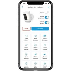 Bewakingscamera - RING - Spotlight Pro Batterij - Wit - EU