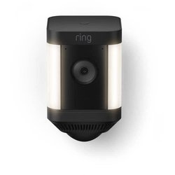 RING Spotlight Plus Plug-in-Überwachungskamera  Schwarz  EU