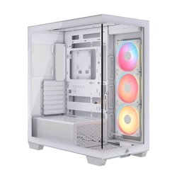 Case per PC - CORSAIR - Mid-Tower in vetro temperato 3500X LXR LINK - 