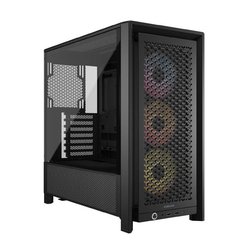 PC Case - CORSAIR - FRAME 4000D RS ARGB Series - Mid-Tower - 3 ARGB Fa