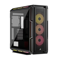 PC-behuizing - CORSAIR - iCUE LINK 5000T LX RGB-serie - Mid-Tower - Zw