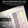 Case PC ATX - CORSAIR - 5000T LX RGB - 3 ventole LX120 RGB - Illuminaz