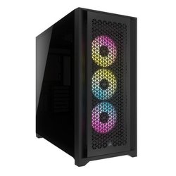 Caja para PC - CORSAIR - FRAME 5000D RS ARGB Airflow - Semitorre - Neg
