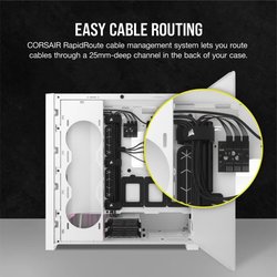 PC-Gehäuse - CORSAIR - FRAME 5000D RS ARGB Airflow - Mid-Tower - Weiß 