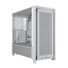 PC Case - CORSAIR - FRAME 4000D RS - Mid-Tower - White - CC-9011313-WW