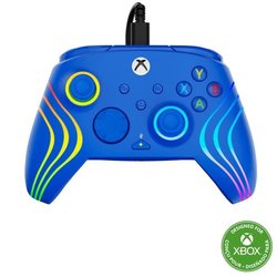 Gamepad - Xbox Series X|S, Xbox One y PC - Afterglow Wave - RGB - Con 