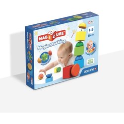 Magnetic Blocks - GEOMAG - Magicube 061 - 8 pieces - Stackable - Recyc