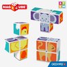 Magicube dieren vriend (4 kubussen)