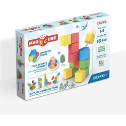 Blocchi magnetici - GEOMAG - Set creativo - 16 pezzi - Educativi - Pla